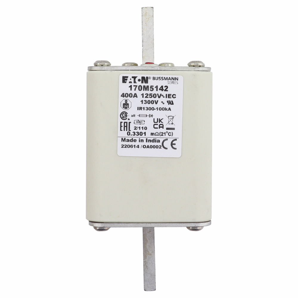 Fuse size 2,1250V/1300V (IEC/UL),400A fuse