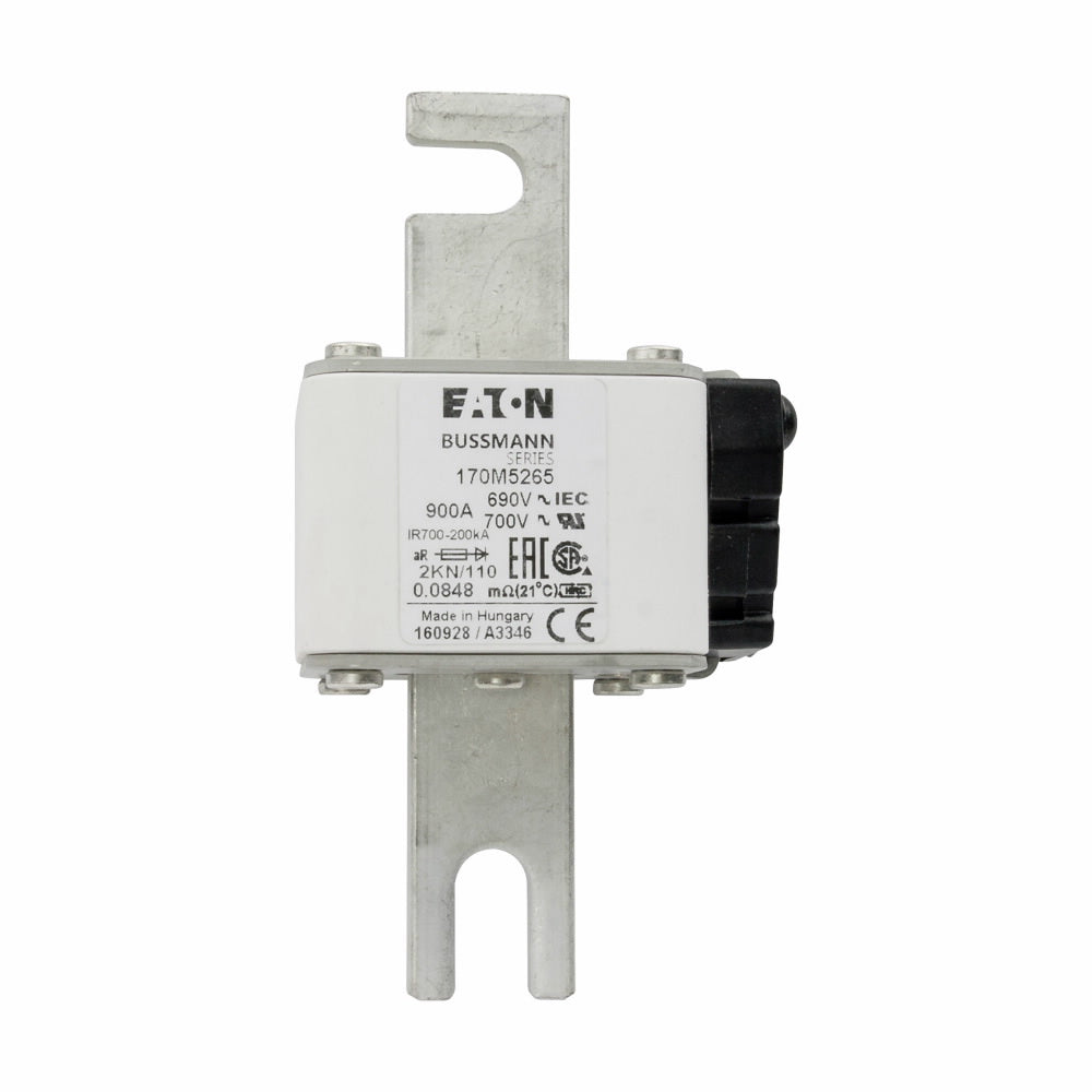 Fuse size 2,1250V/1300V (IEC/UL)900A fuse