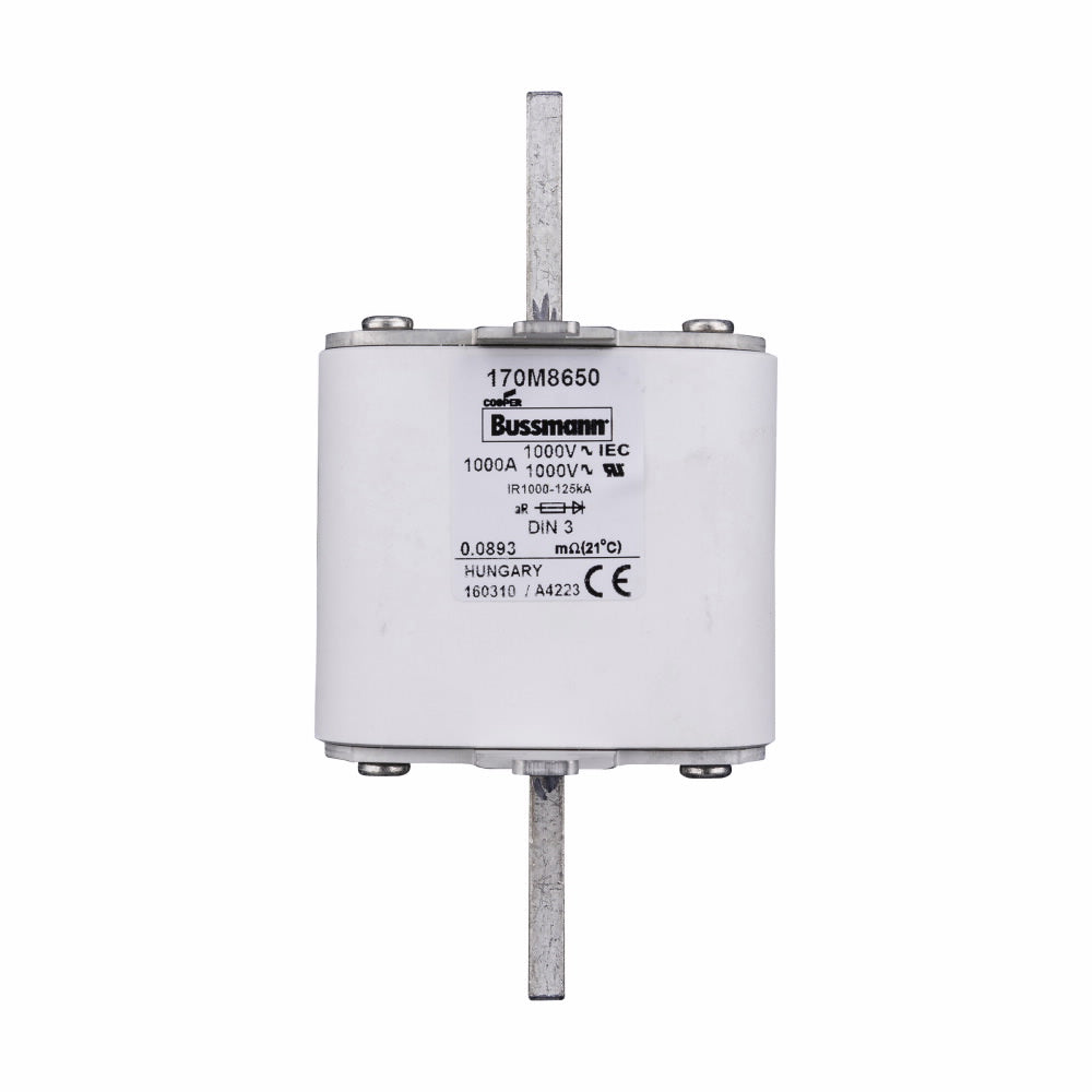 FUSE 1000A 1000V DIN 3 AR UR