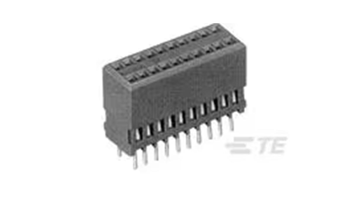 5-104078-7 Connectors 80 POS RECEPT VERT DUAL ROW