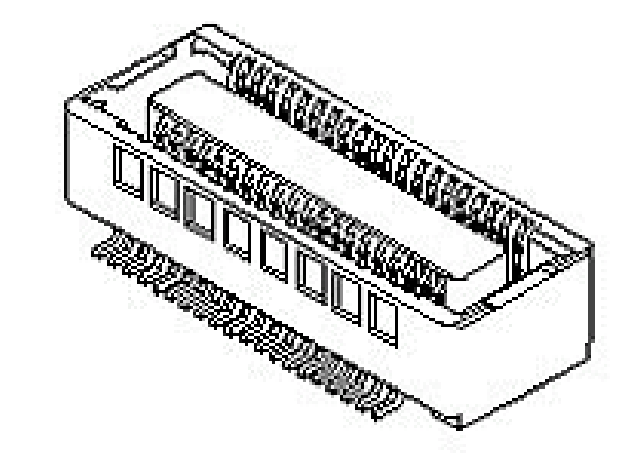 54684-0608 Connectors 0.4 BtB Rec Hsg Assy 60Ckt EmbsTp Pkg
