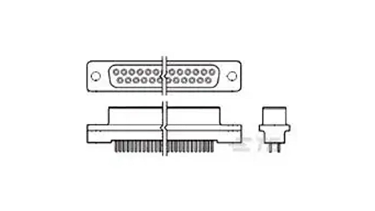 5745079-4 D-Sub Standard Connectors DSUB C37S V/MNT