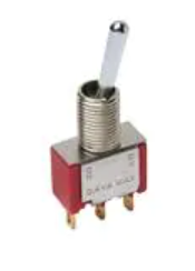7303TCWV81GE Toggle Switches 2A 250VAC ON-OFF-ON V-BRKT