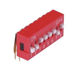 78C04SRAT Slide Dip Switch 4 Switches SPST