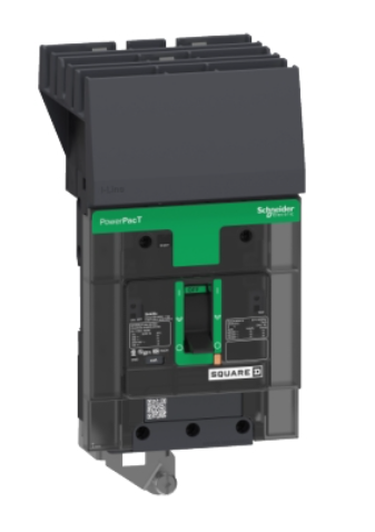 BDA36030 Circuit breaker, PowerPacT B, 30A, 3 pole, 600Y/347VAC, 14kA, I-Line, thermal magnetic, 80%, ABC