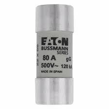 C22G80I FUSE CARTRIDGE 80A 500VAC