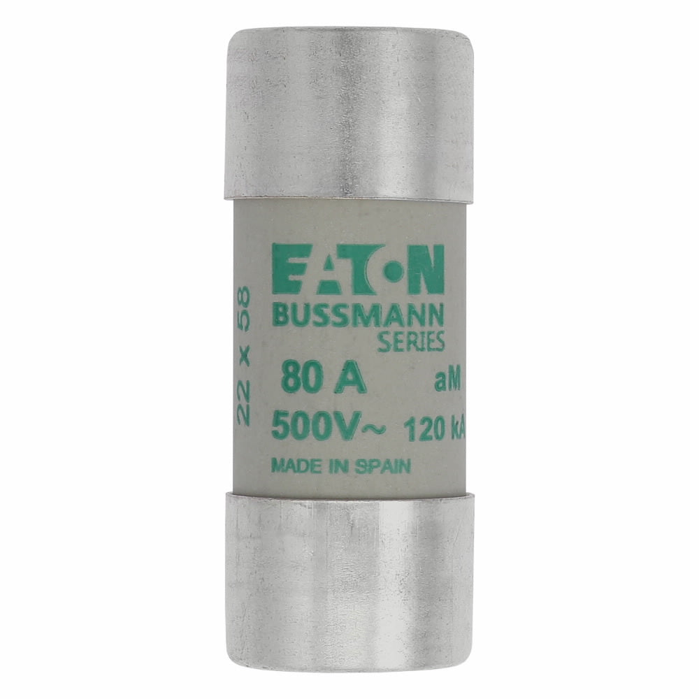 C22M80 FUSE CARTRIDGE 80A 500VAC