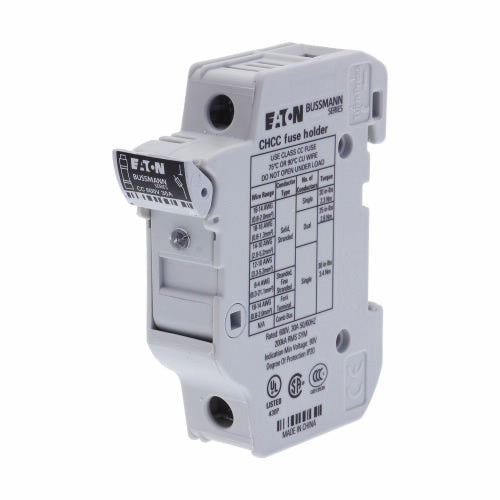 CHCC1DIU FUSE HLDR CART 600V 30A DIN RAIL