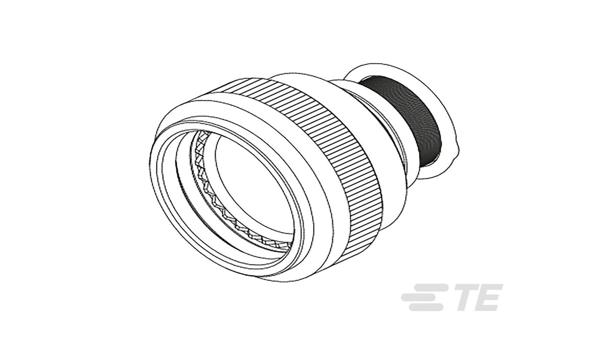 CW1065-000 Circular MIL Spec Backshells TXR40AZ00-1408BI