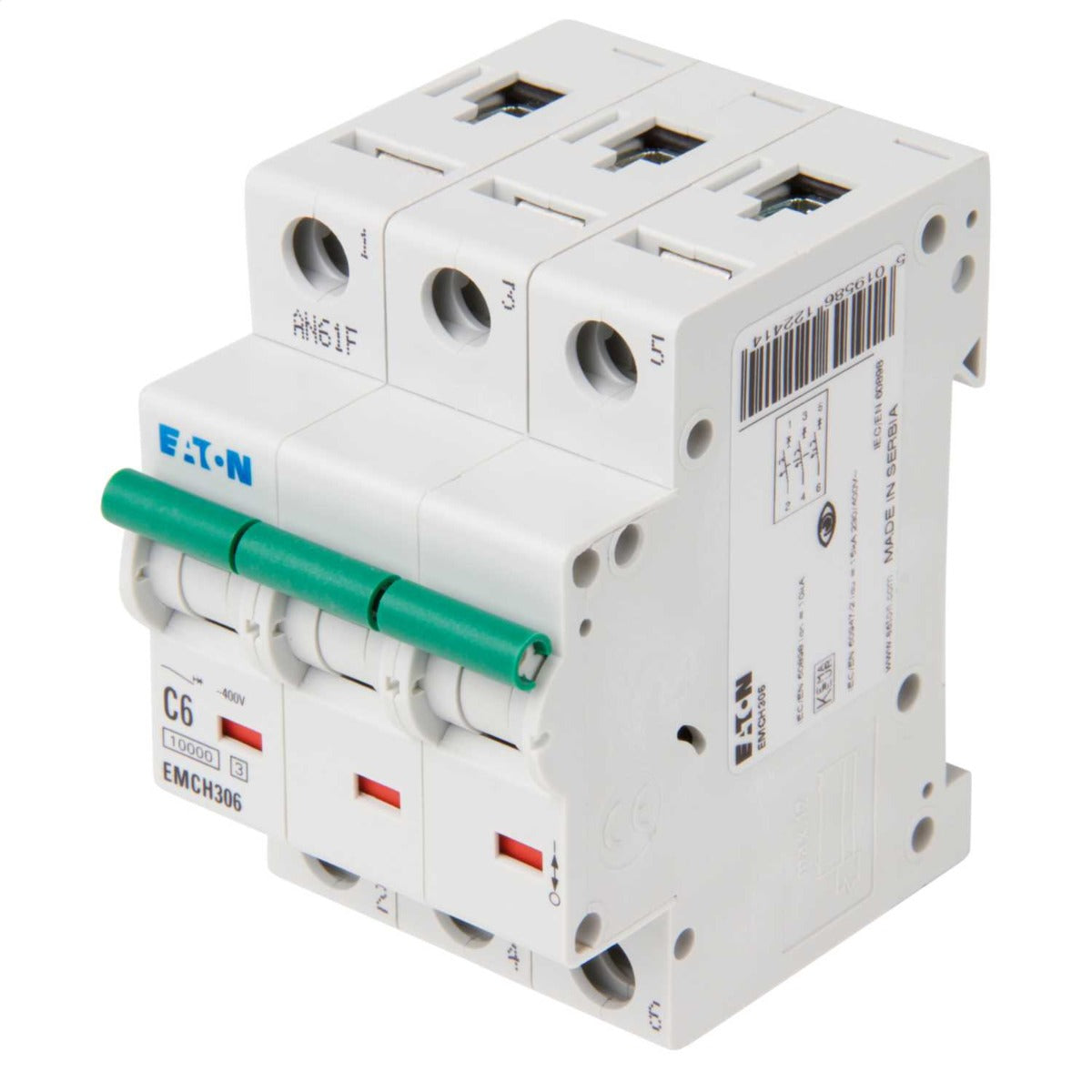 Eaton Moeller series xPole - eRB6/M RCBO - residual-current circuit breaker with overcurrent protection - EMCH306