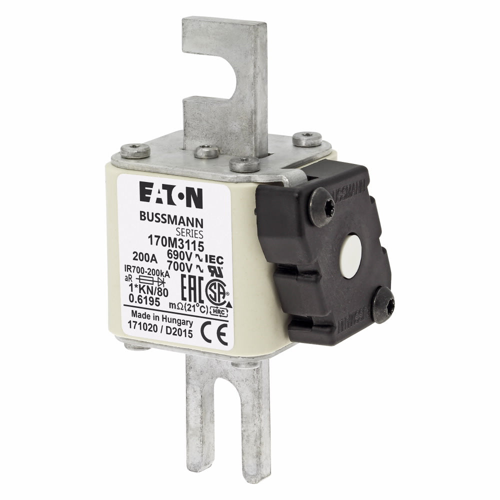 170M3115 Fuse size 1, 690 Vac (IEC)700 Vac (UL), 200 A fuse
