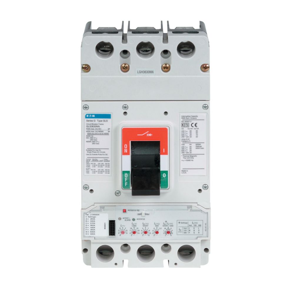 Eaton Series G molded case circuit breaker frame - GLS3630NN