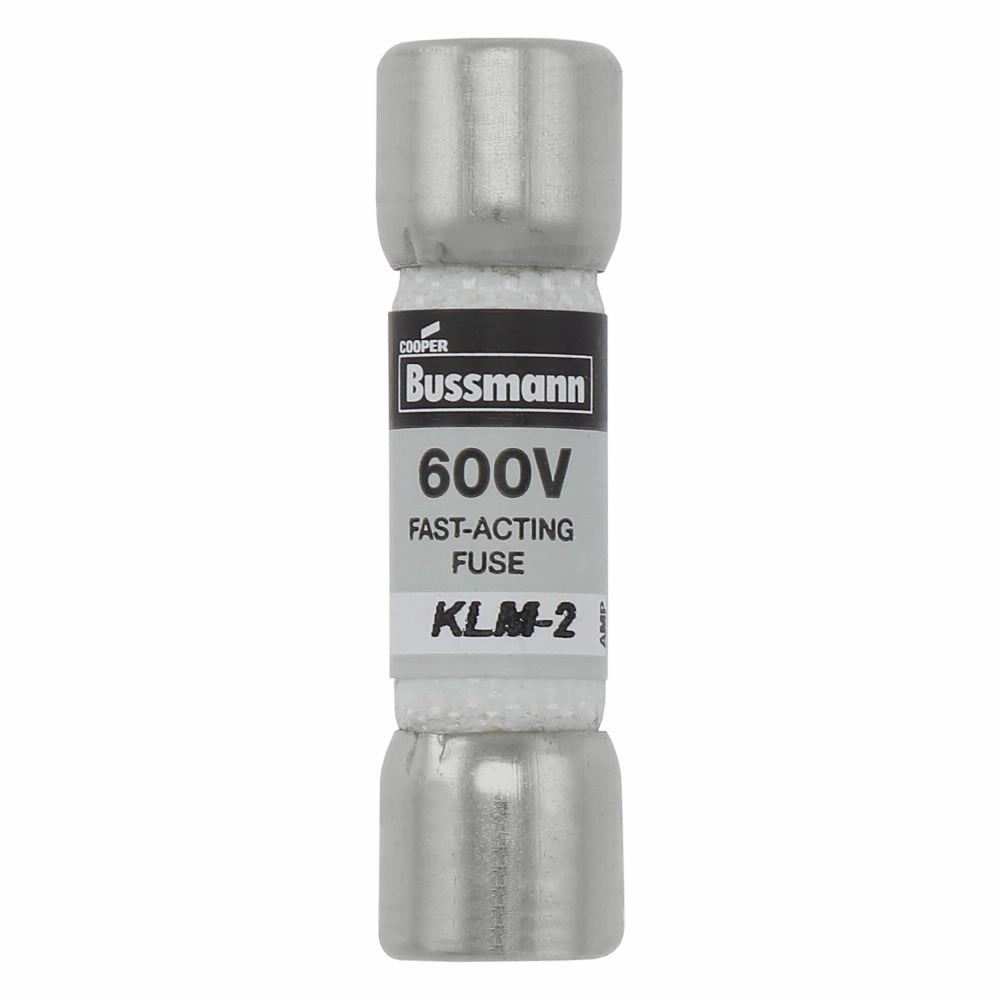 KLM-2-1/2 FUSE CARTRIDGE 2.5A 600VAC/VDC 5AG