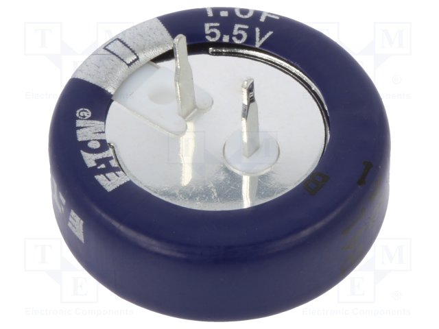KR-5R5C105-R CAP 1F -20% +80% 5.5V T/H