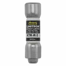 KTK-R-3 FUSE CARTRIDGE 3A 600VAC 5AG