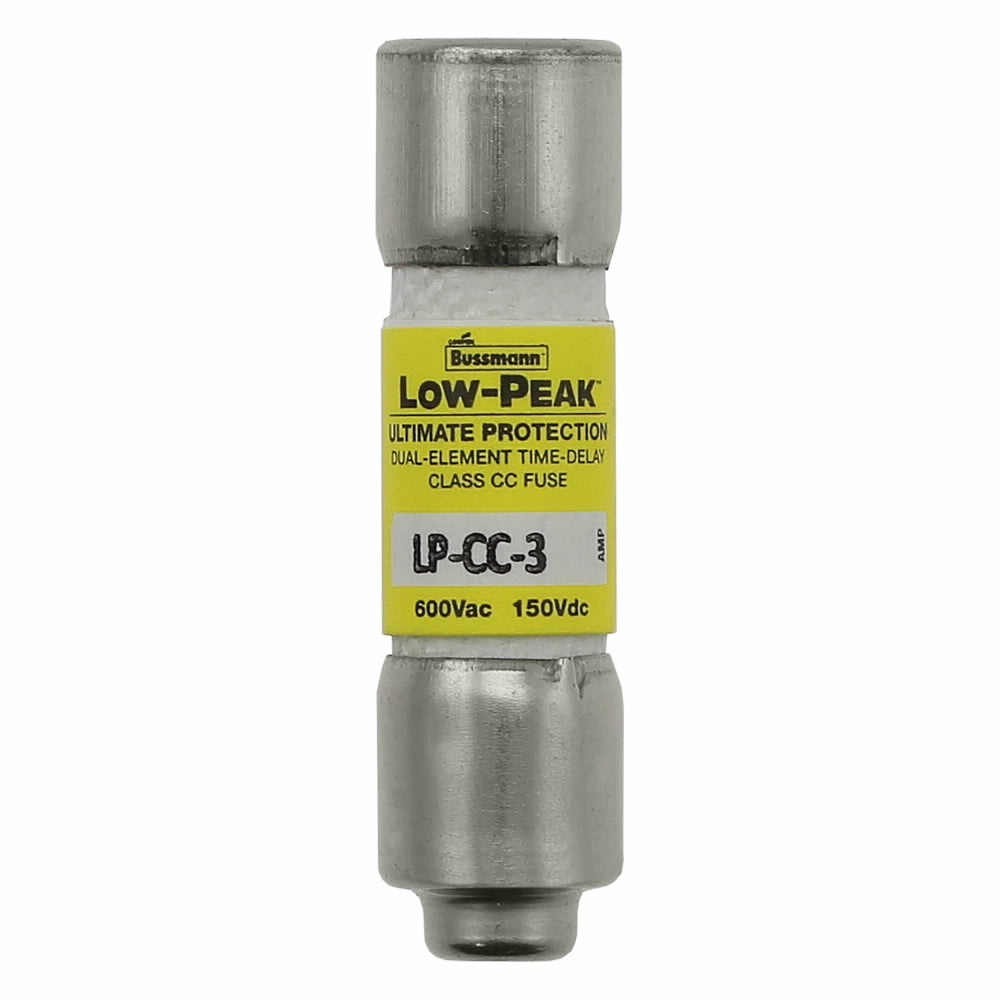 LP-CC-3 FUSE CARTRIDGE 3A 600VAC/300VDC