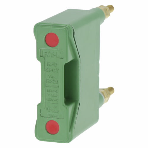 20A BACK STUD CONNECTED GREEN