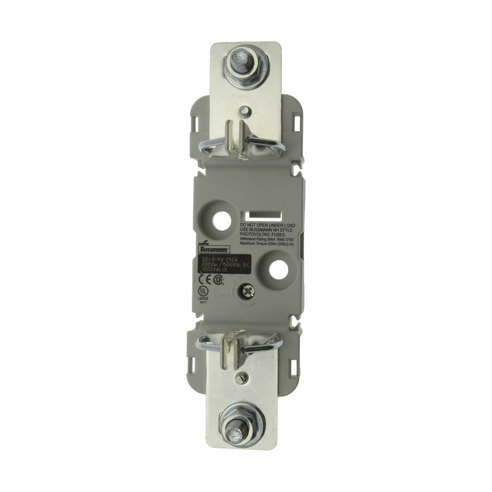 SCREW NH1 SINGLE POLE SILVER 1/4 (SD1-D-PV)