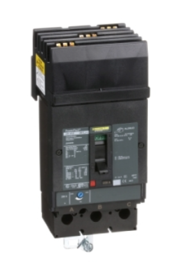 JDA36250 Circuit breaker, PowerPacT J, 250A, 3 pole, 600VAC, 14kA, I-Line, thermal magnetic, 80%, ABC