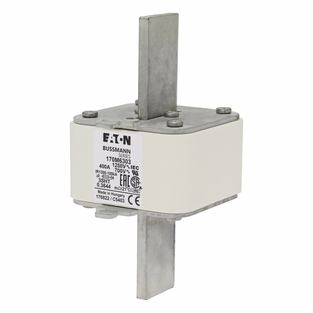 FUSE 400A 1250V 3SHT AR CU