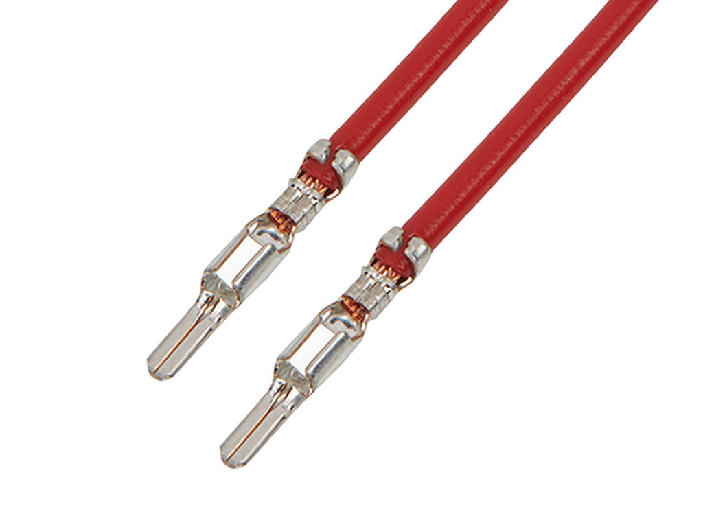 217842-2122 MIZU-P25 M-M 150MM 20 AWG LEAD UL RD Sn