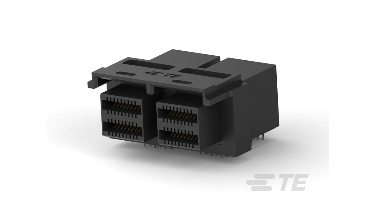 2227581-1 I/O Connectors 1X2 R/A ASSY  MINI SAS HD INTERNAL