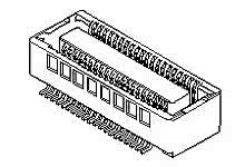 54684-0244 Connectors 0.4 BtB Rec Hsg Assy 24Ckt EmbsTp Pkg