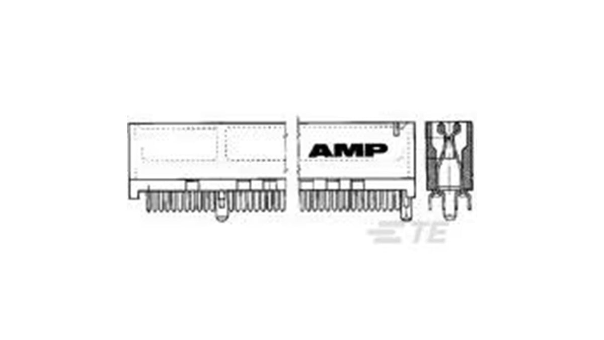 5650181-1 Standard Card Edge Conn DUAL POSITIONS 050 56