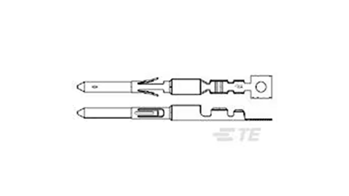 66728-5 Circular DIN Connectors CIRC DIN PIN CONTACT LP