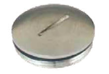 7000.6975.0 GWconnect Metal Plug with Gasket, Brass, Nickel Plated, Elastomer Gasket, M20x1.5 Thread