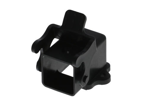 7803.6203.1 HD Power Conn BULKHD HSG R/A W/LVR BLACK