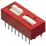 78F01ST DIP SW/SIP SW DIP Switch 2PST 1 Pos Tape Seal