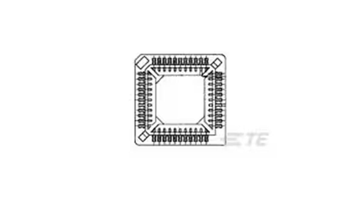 822516-4 IC & Component Sockets PLCC 52P SMT LOW