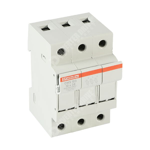 CH103D 3 POLE 10X38 FUSEHOLDER
