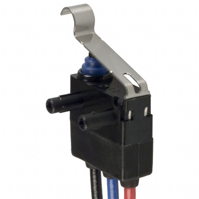 D2HW-BL231M Switch Snap Action N.O./N.C. SPDT Simulated Roller Hinge Lever 2A 125VAC 42VDC 0.65N