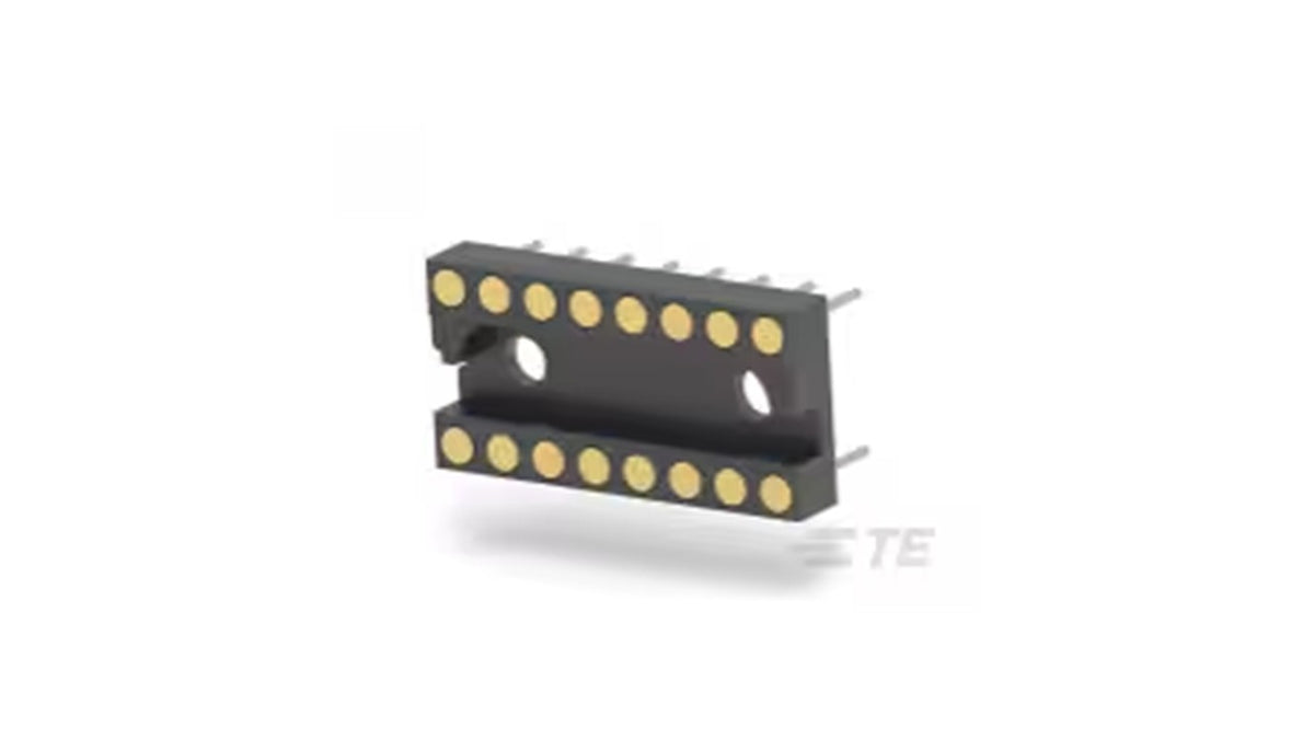 516-AG10D-ES IC&Component Sockets VERT DIP 16P SOCKET