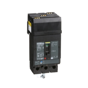 JJA36200 Circuit breaker, PowerPacT J, 200A, 3 pole, 600VAC, 25kA, I-Line, thermal magnetic, 80%, ABC