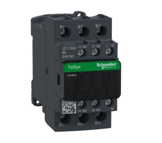 LC1D32BL 3P CONT 32A AC3 15KW 1NO 1NC 24VDC LC SG