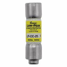 LP-CC-25 FUSE CARTRIDGE 25A 600VAC/300VDC