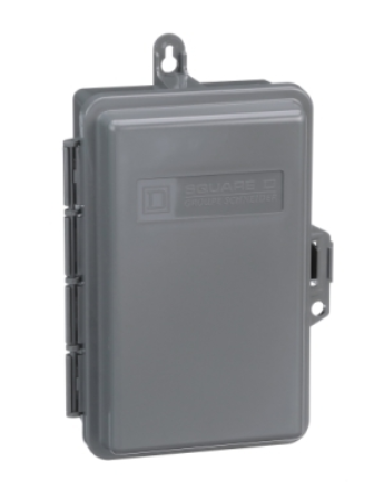 QO24L60NRNM Load center, QO, 1 phase, 2 spaces, 4 circuits, 60A fixed main lugs, NEMA3R, gnd bar, nonmetalic