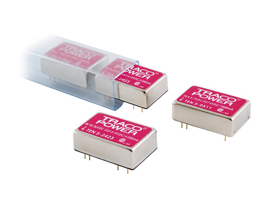TEN 5-2422 DC DC CONVERTER +/-12V 6W (MOQ 1000pcs)